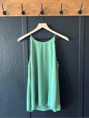 Naked Zebra Scallop Halter Camisole Tank Top